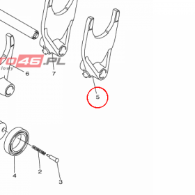 YAMAHA - wodzik nr: 2S3185110000