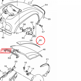 YAMAHA - REINF. nr: 2S32175G0000