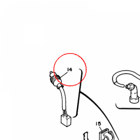 YAMAHA - wlacznik stopu nr: 2UJ839800000