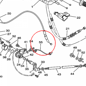 YAMAHA - WIRE, LEAD nr: 2XK825070000