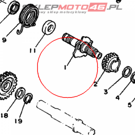 YAMAHA - WALEK KOPNIAKA nr: 30X156600100
