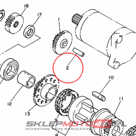 YAMAHA - WALEK nr: 33M155210000