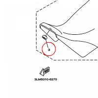 YAMAHA - OGRANICZNIK PODSTAWKI nr: 371271140000