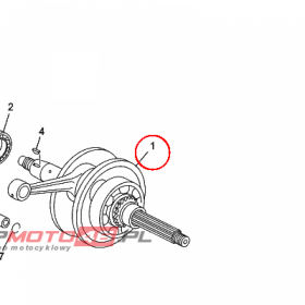 YAMAHA - WAL KORB. nr: 39DE14004000