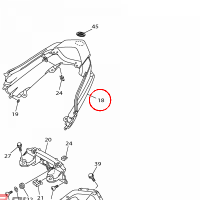 YAMAHA - NAKLADKA BLOTNIKA nr: 39P2163A0000