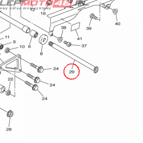 YAMAHA - WALEK nr: 39P221410000