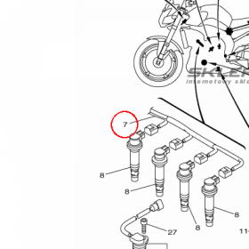YAMAHA - WIRE, SUB LEAD nr: 39P823090000