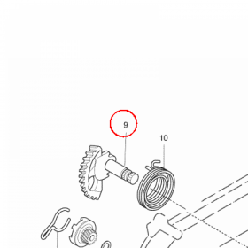 YAMAHA - WALEK nr: 3B3E56010000