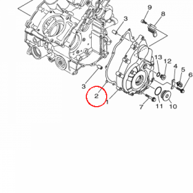 YAMAHA - uszczelka nr: 3B4154510000