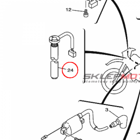 YAMAHA - WSKAZNIK OLEJU nr: 3BN857200000