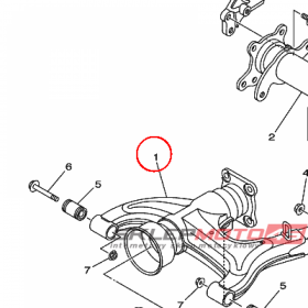 YAMAHA - WAHACZ nr: 3C2F21100000
