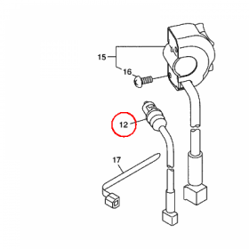 YAMAHA - wlacznik stopu nr: 3D7839800000