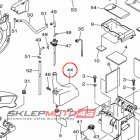 YAMAHA - ZBIORNIK WYROWNAWCZY nr: 3D8218710000