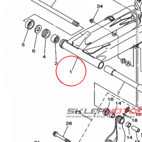 YAMAHA - WAHACZ nr: 3GD221103000