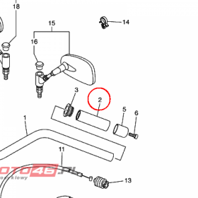 YAMAHA - manetka nr: 3JB262410000