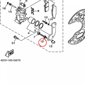 YAMAHA - SRUBA nr: 3JD259260000