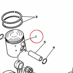 YAMAHA - tlok nr: 3JE116310193
