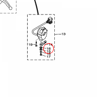 YAMAHA - PODKLADKA nr: 3L4839430000
