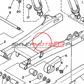 YAMAHA - WAHACZ nr: 3LS221100033