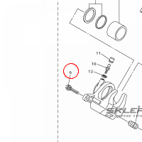 YAMAHA - PIN, SLIDE				 nr: 3P6259140000