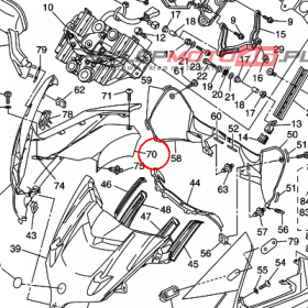 YAMAHA - WYPELNIENIE WOWIEWKI nr: 3P62836N0000