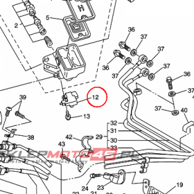 YAMAHA - wlacznik stopu nr: 3P6839800000