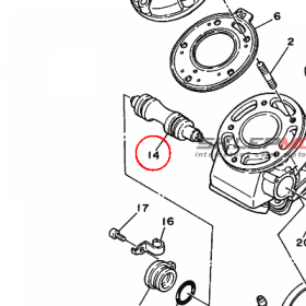 YAMAHA - VALVE 1 nr: 3RM1131A0000