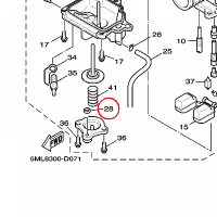 YAMAHA - .O-RING nr: 3TJ145644000