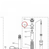 YAMAHA - O-RING nr: 3XJ23147L000