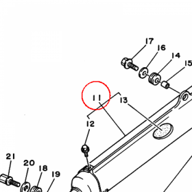 YAMAHA - TLUMIK nr: 3XK147530000