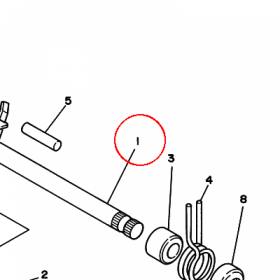 YAMAHA - WALEK ZM. BIEGOW nr: 3XK181010100