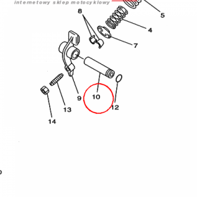 YAMAHA - WALEK nr: 3Y1121560000
