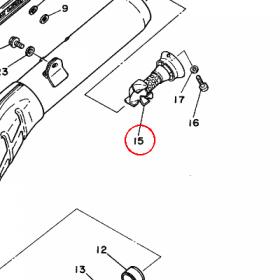 YAMAHA - WKLAD TLUMIKA nr: 42U147520000