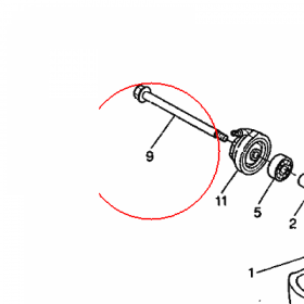 YAMAHA - WALEK nr: 486221410100