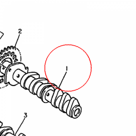 YAMAHA - WALEK ROZRZ. nr: 4BH121710000