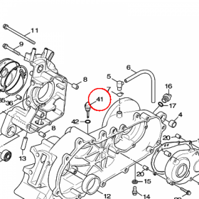 YAMAHA - BAGNET OLEJOWY nr: 4C6E53620000