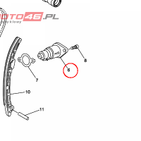 YAMAHA - NAPINACZ LANC. ROZ. nr: 4C8122100100