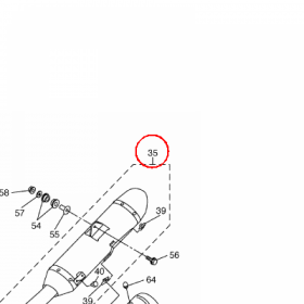 YAMAHA - TLUMIK nr: 4C8147100000