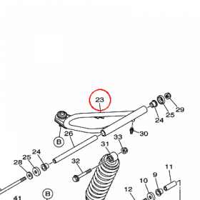 YAMAHA - WAHACZ nr: 4D32355000P0
