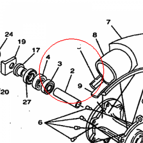 YAMAHA - ZAPINKA nr: 4EW253170000