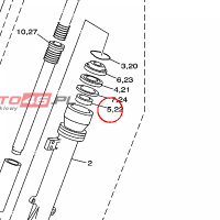YAMAHA - tuleja slizgowa nr: 4FM231254000