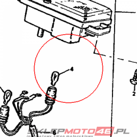YAMAHA - ZAROWKA nr: 4G1847440000