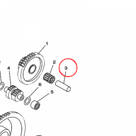 YAMAHA - WALEK nr: 4GY155210000