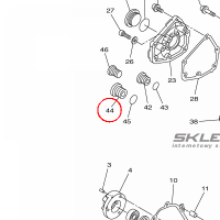 YAMAHA - KOREK MET. nr: 4H7151890000