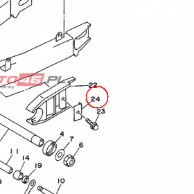 YAMAHA - WASHER nr: 4HM221490000