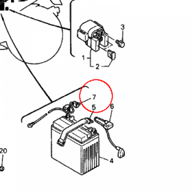 YAMAHA - WIRE, MINUS LEAD nr: 4JH821160000