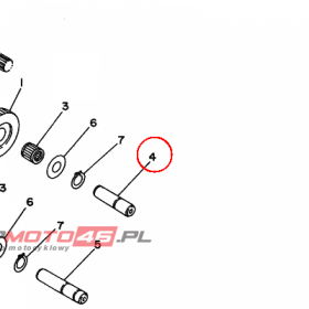 YAMAHA - WALEK nr: 4KB155210100