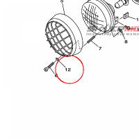 YAMAHA - PODKLADKA nr: 4KB843440000