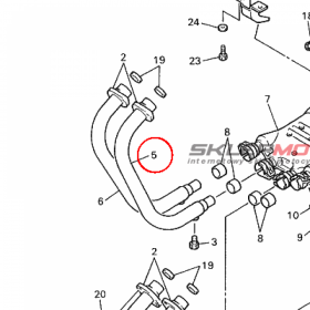 YAMAHA - RURA WYDECH. nr: 4KG146310000