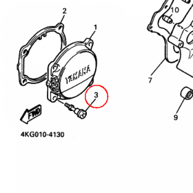 YAMAHA - SRUBA nr: 4KG154811000